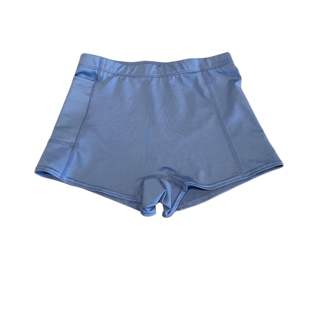 BCG Girls Blue Compression Shorts Size Medium(8-10)